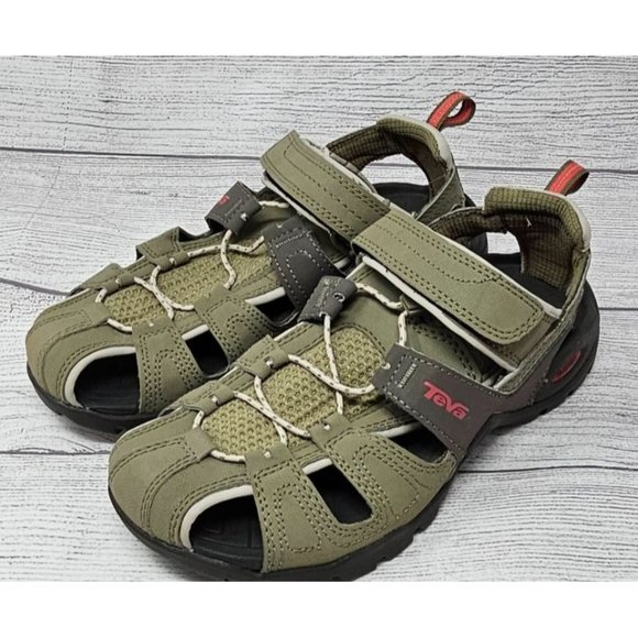 NEW TEVA FOREBAY HYBRID TRAIL HIKING WATER‎ SHOES SANDALS WOMENS 6 - Picture 3 of 9
